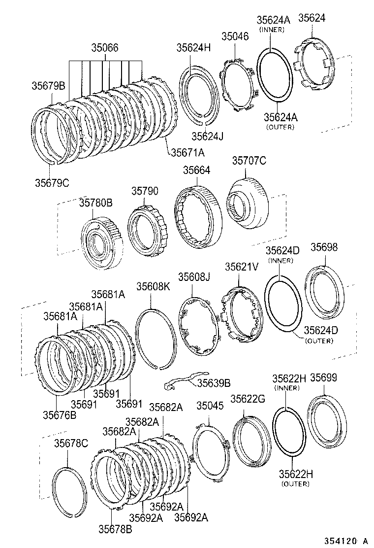 Center Support Planetary Sun Gear