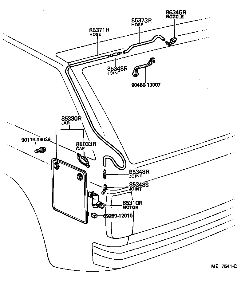 Rear Washer