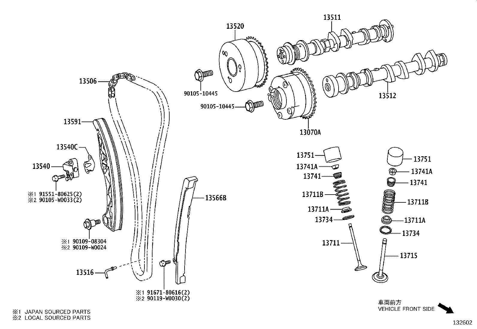 Camshaft & Valve