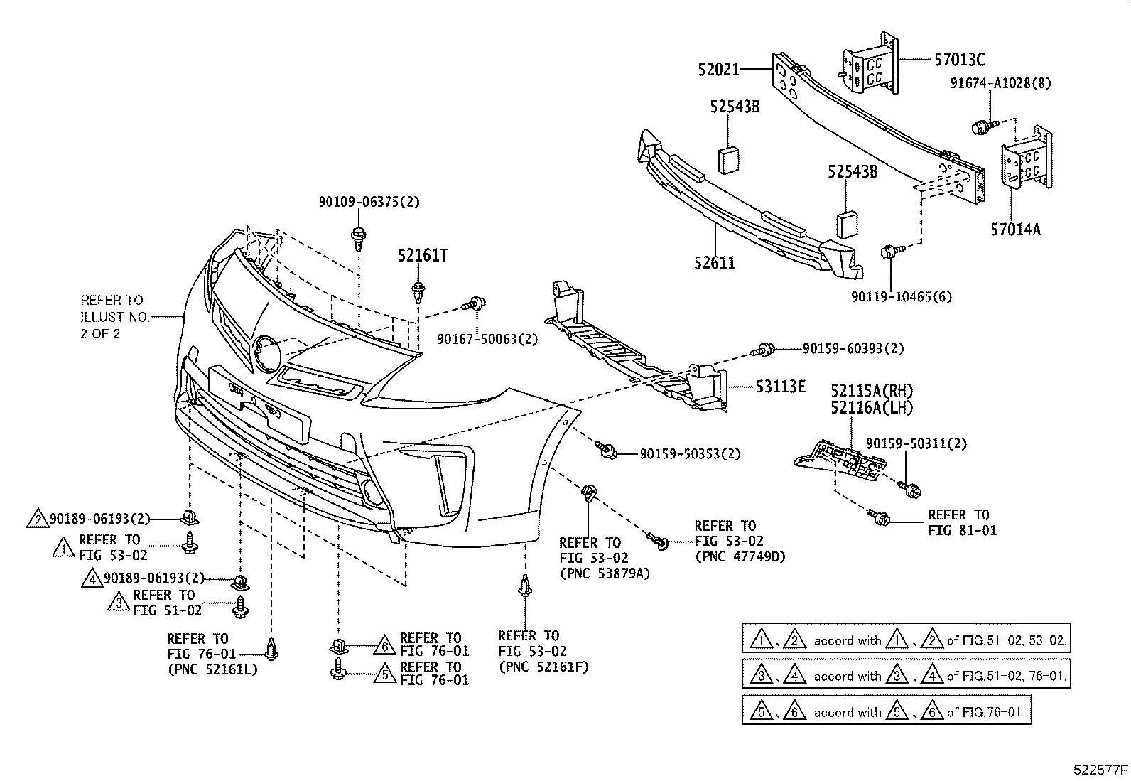 Front Bumper Bumper Stay