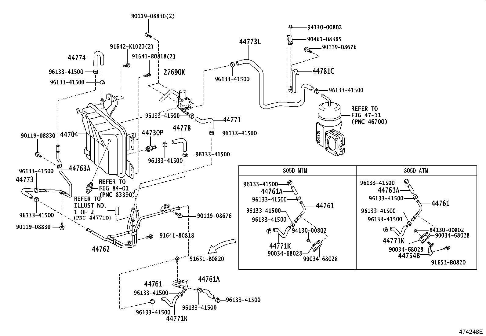 Brake Booster & Vacuum Tube