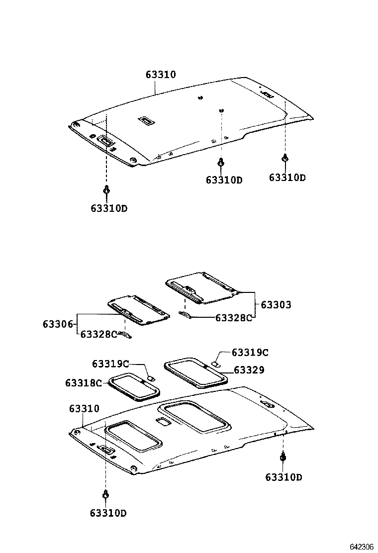 Headlining & Silencer Pad