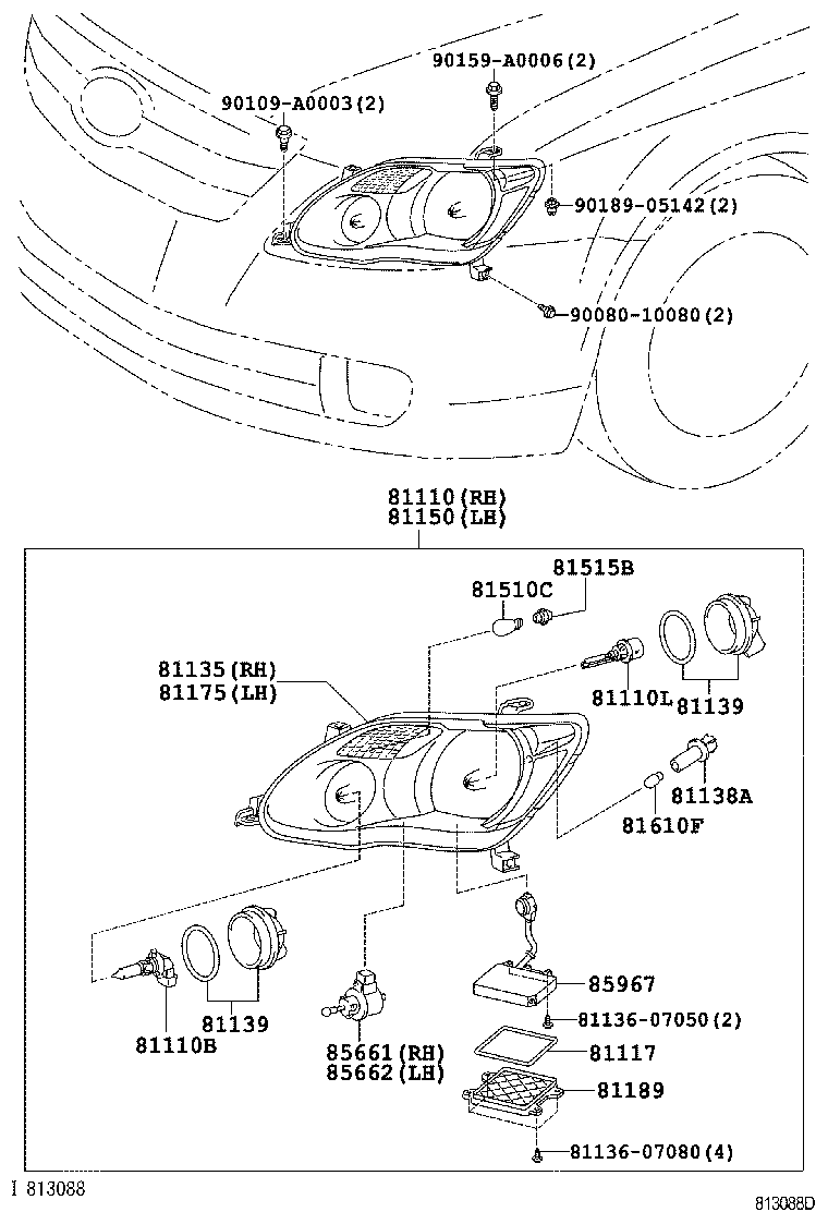 Lámpara de cabeza