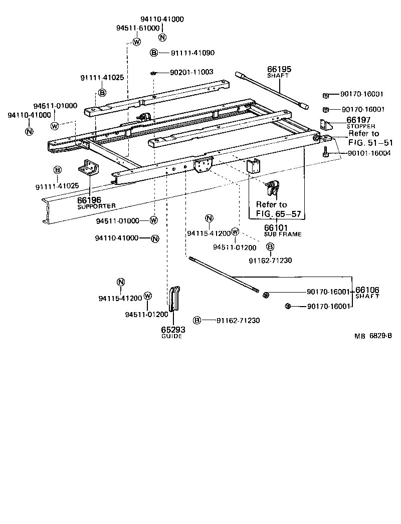 Rear Body Sub Frame