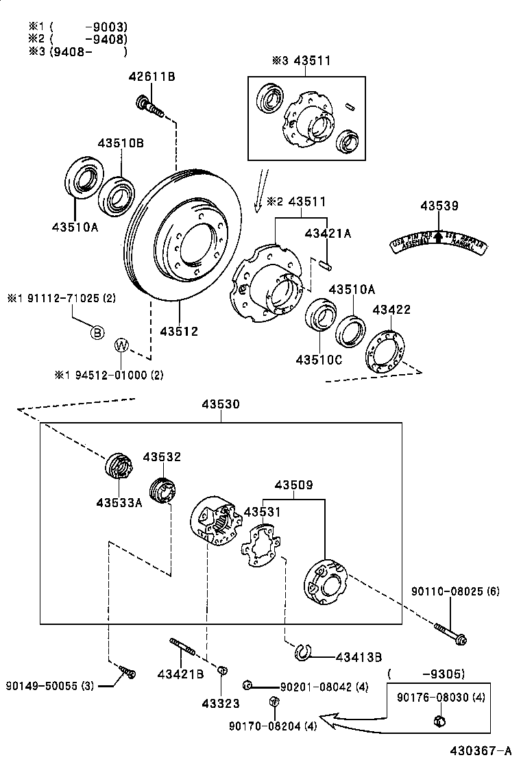 Front Axle Hub