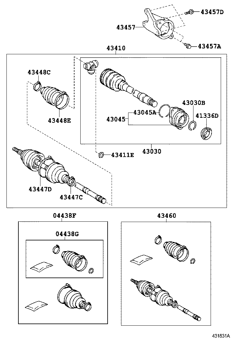 Front Drive Shaft