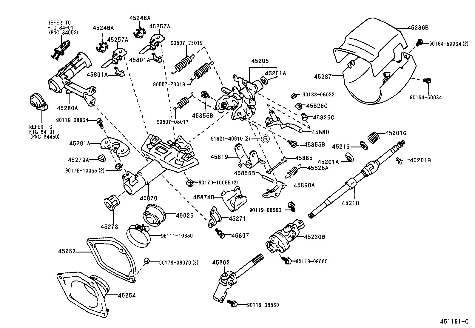 Steering Column & Shaft