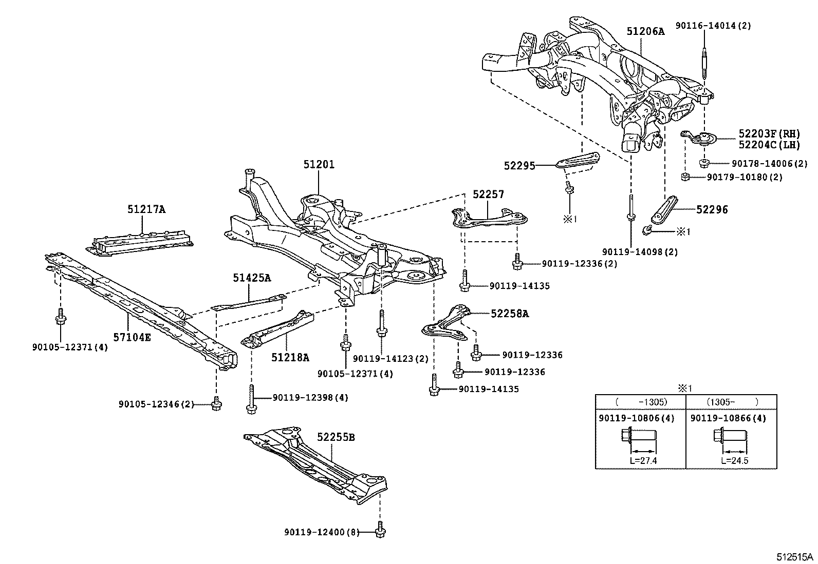 Suspension Crossmember & Under Cover