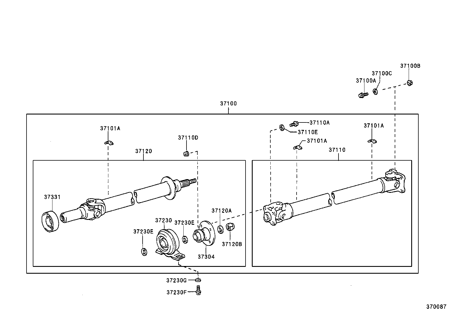 Propeller Shaft & Universal Joint