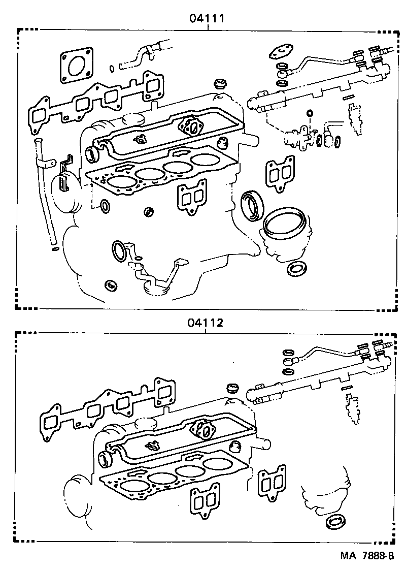 Engine Overhaul Gasket Kit
