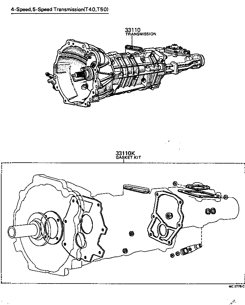 Transaxle Or Transmission Assy & Gasket Kit