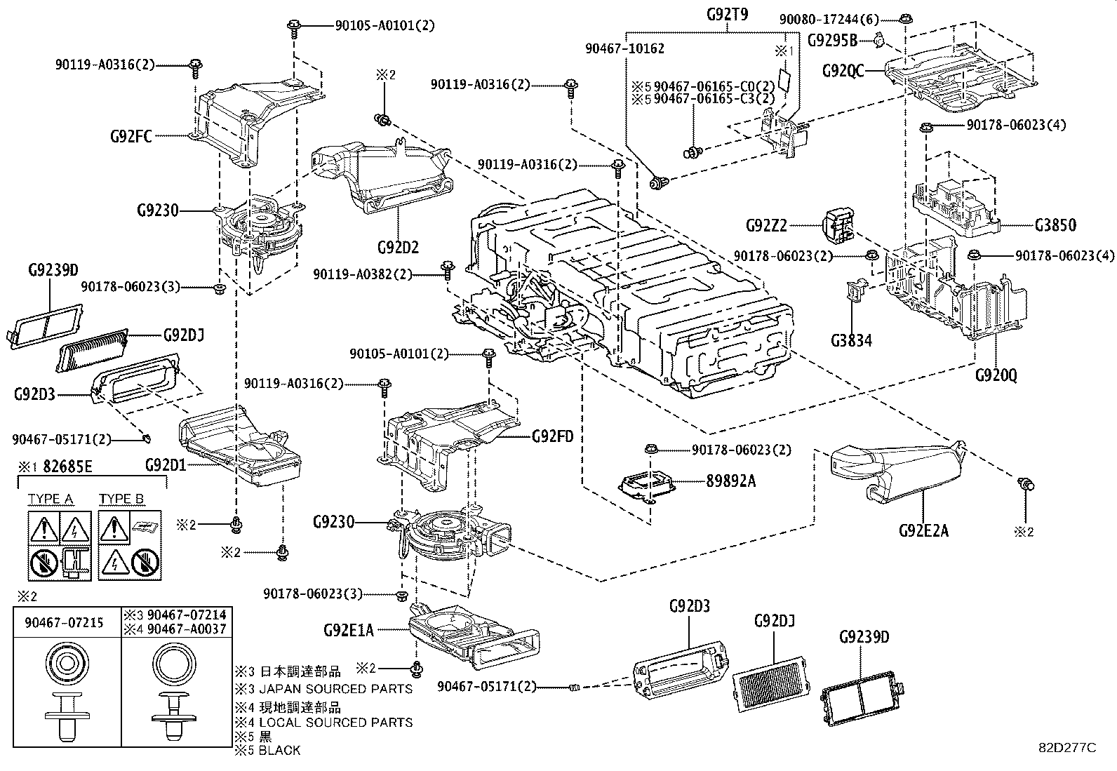 Battery Battery Cable