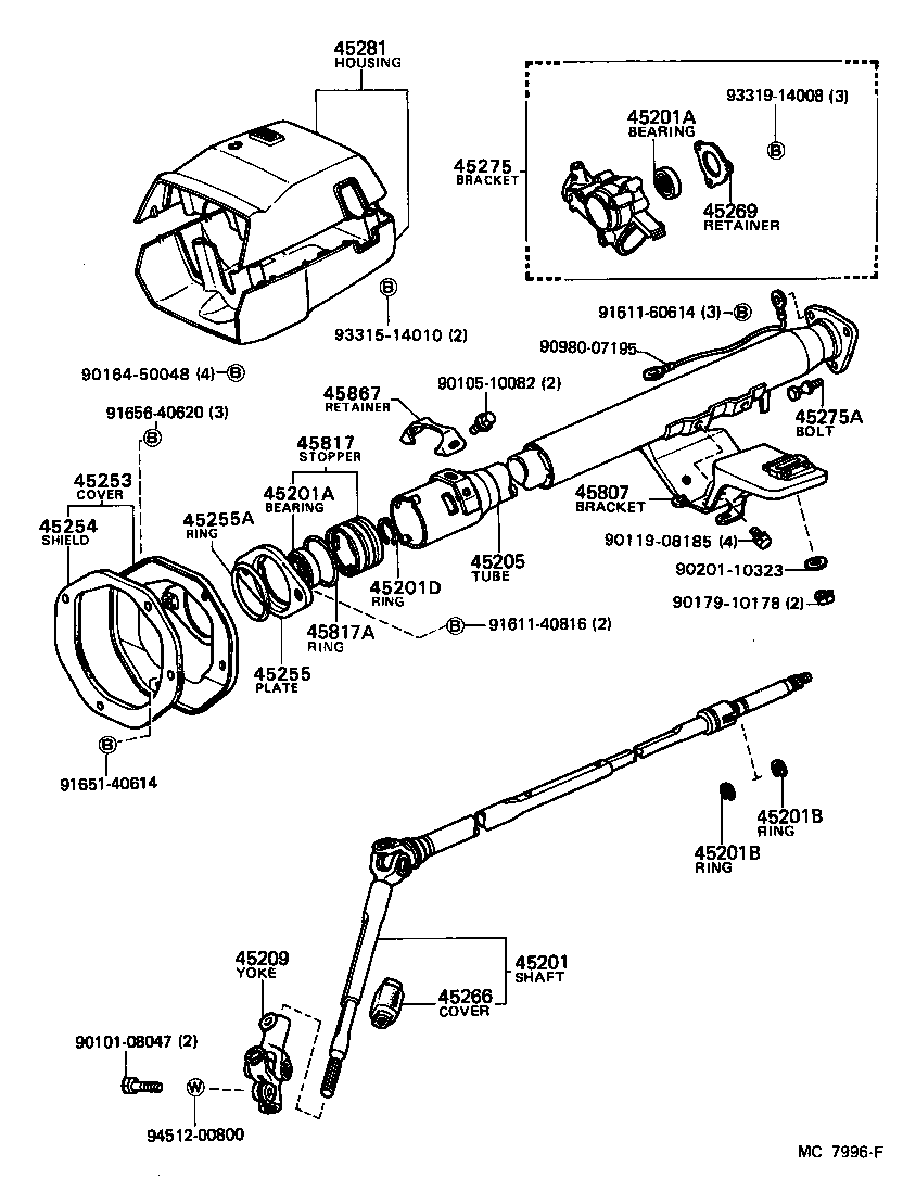 Steering Column & Shaft