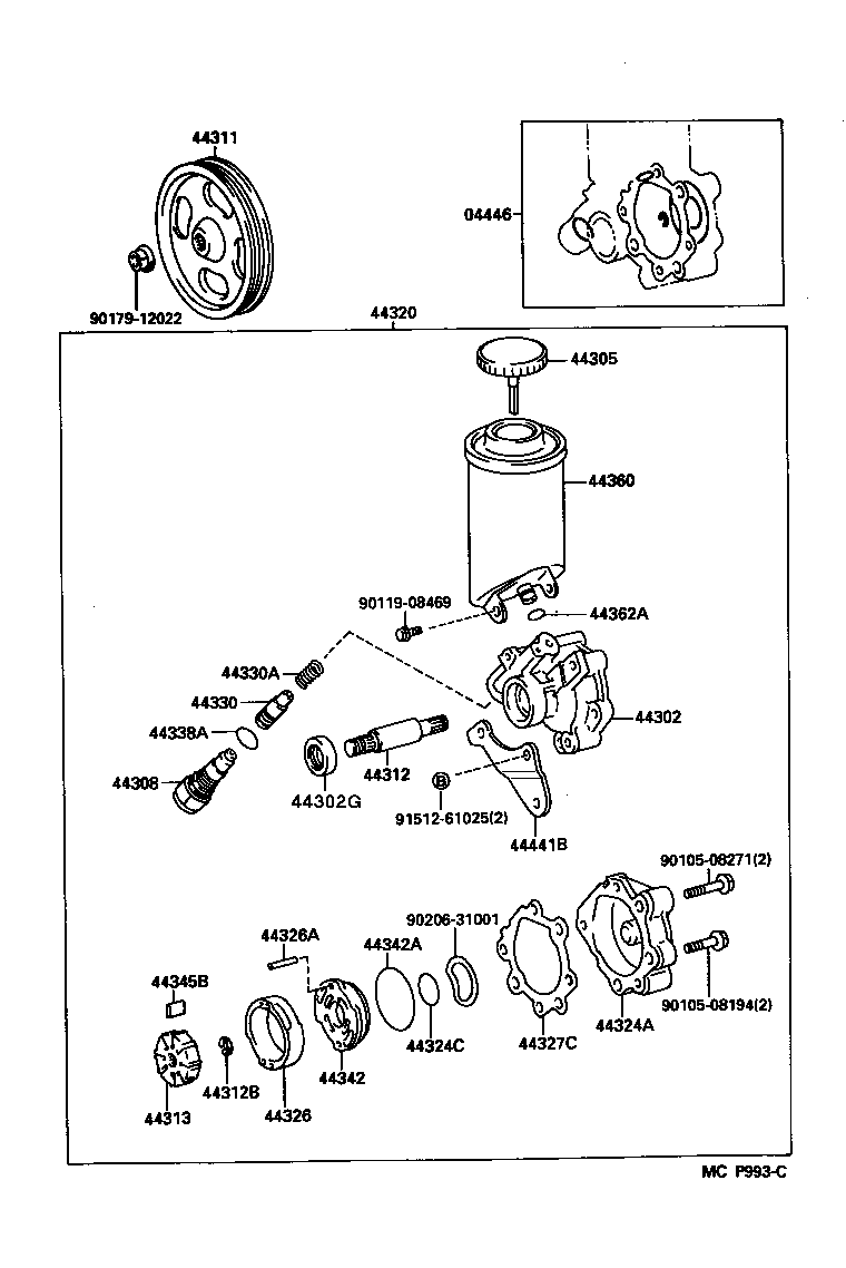 Vane Pump & Reservoir
