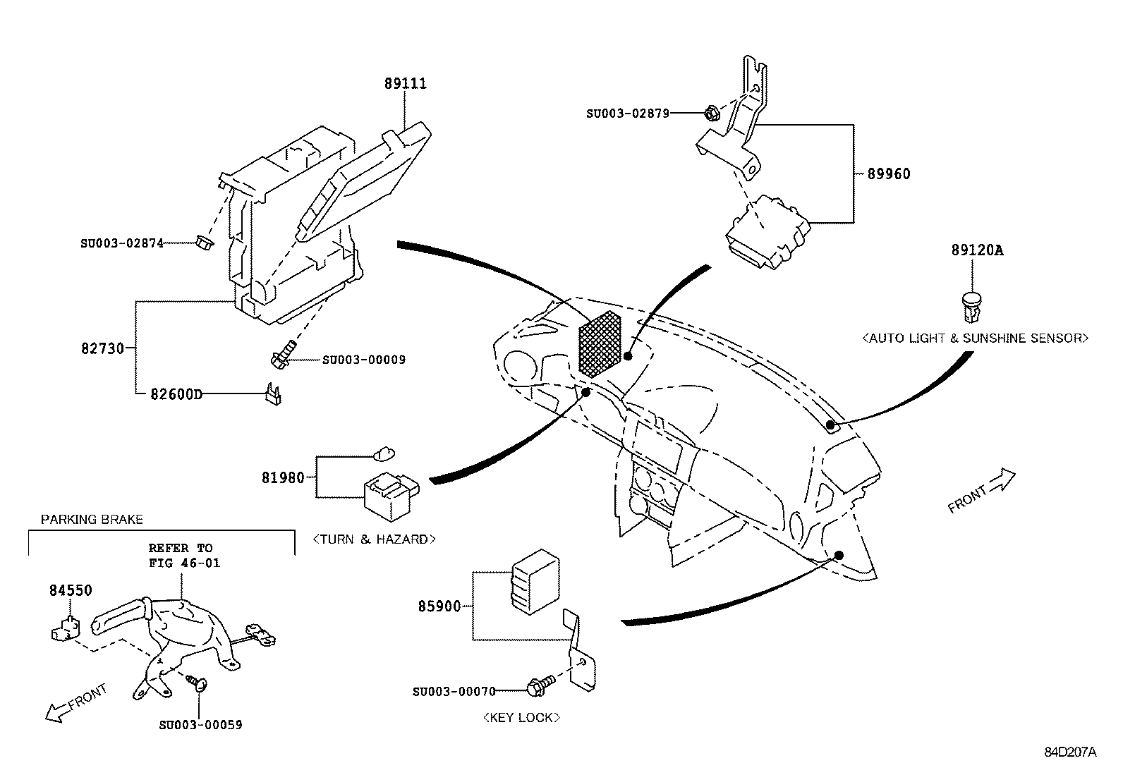 Interruptor y relé y computadora