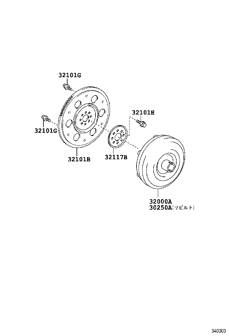 Torque Converter Front Oil Pump