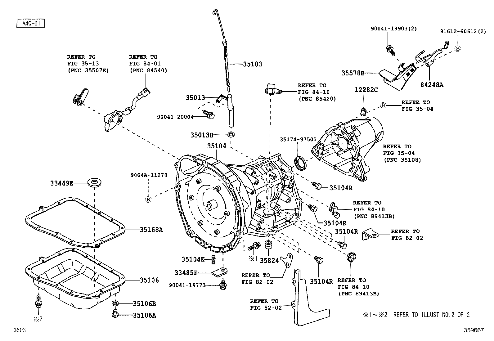 35106-B1020 Pan Sub-Assy, Transmission Oil Toyota | YoshiParts