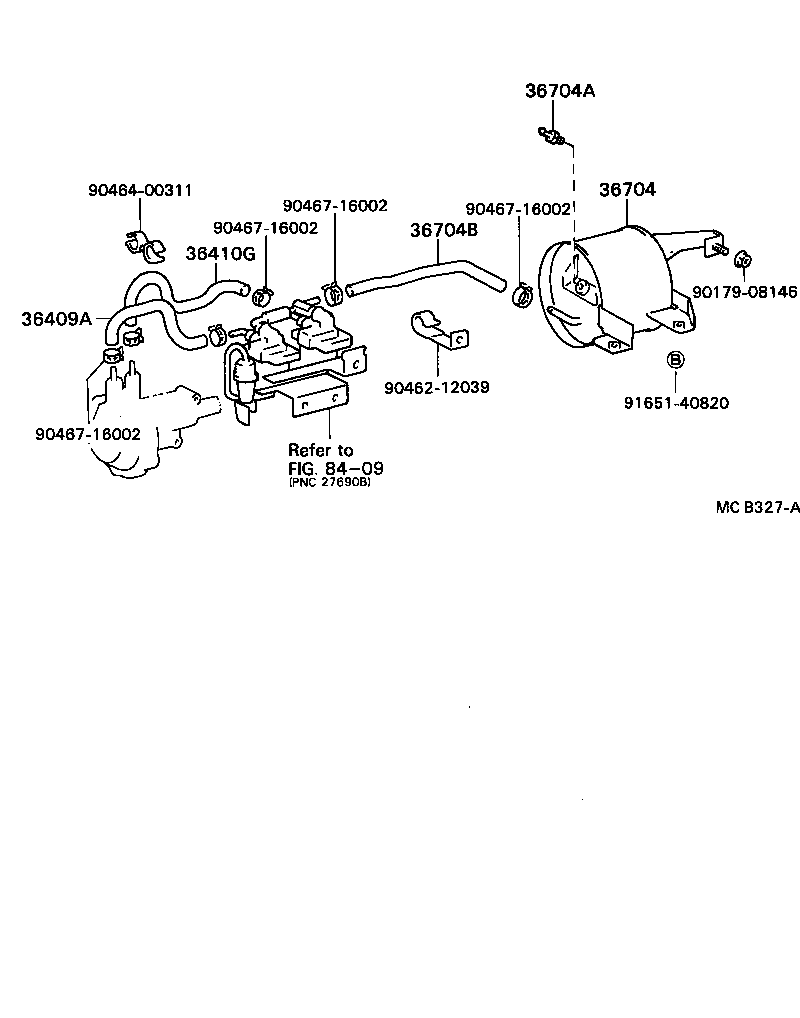 Transfer Vacuum Piping