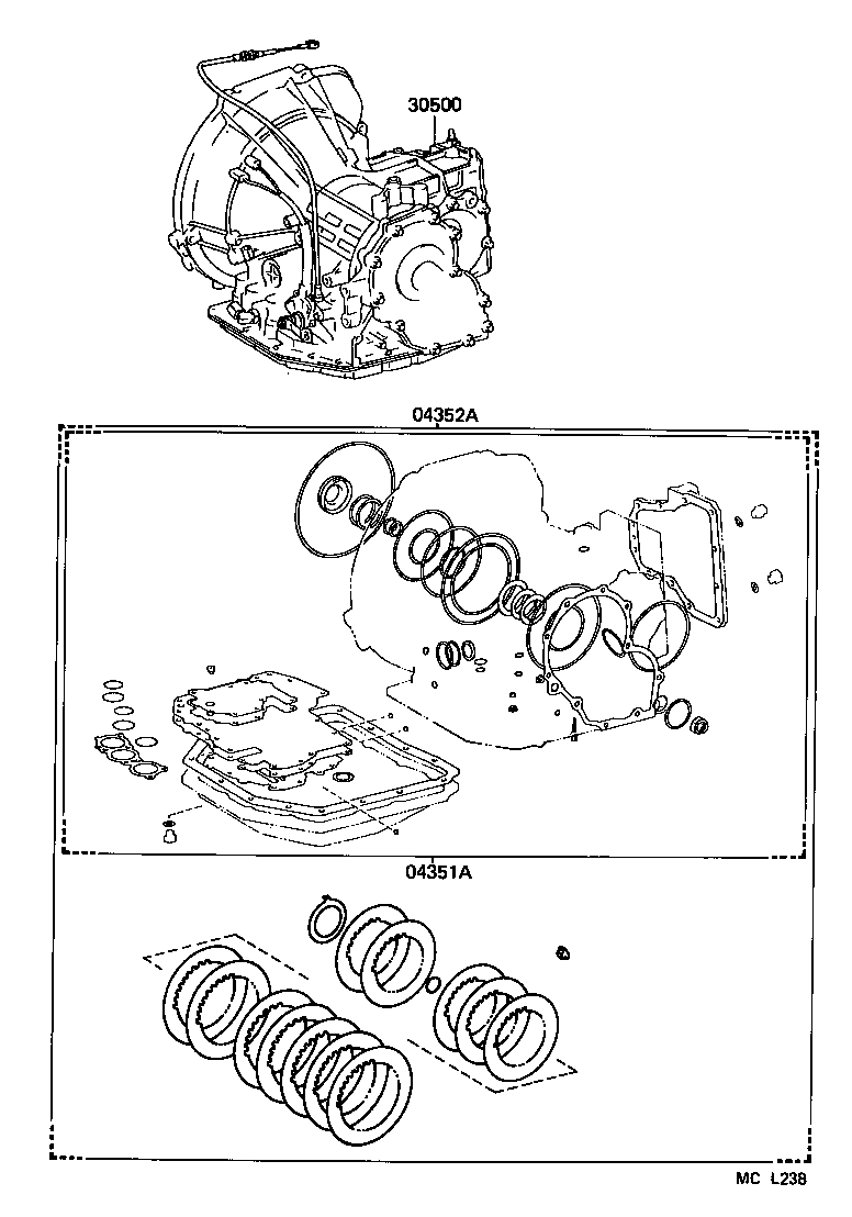 Transaxle Or Transmission Assy & Gasket Kit
