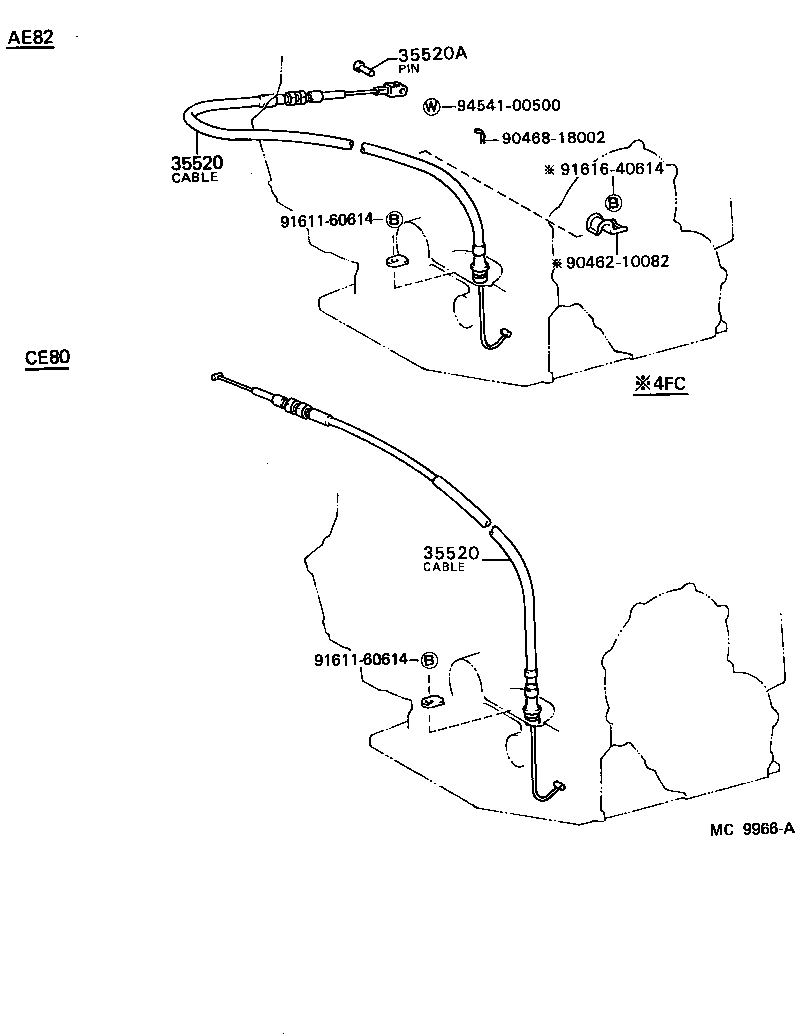 Throttle Link & Valve Lever