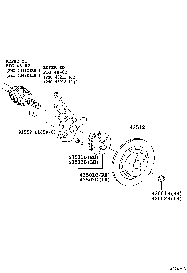 Front Axle Hub