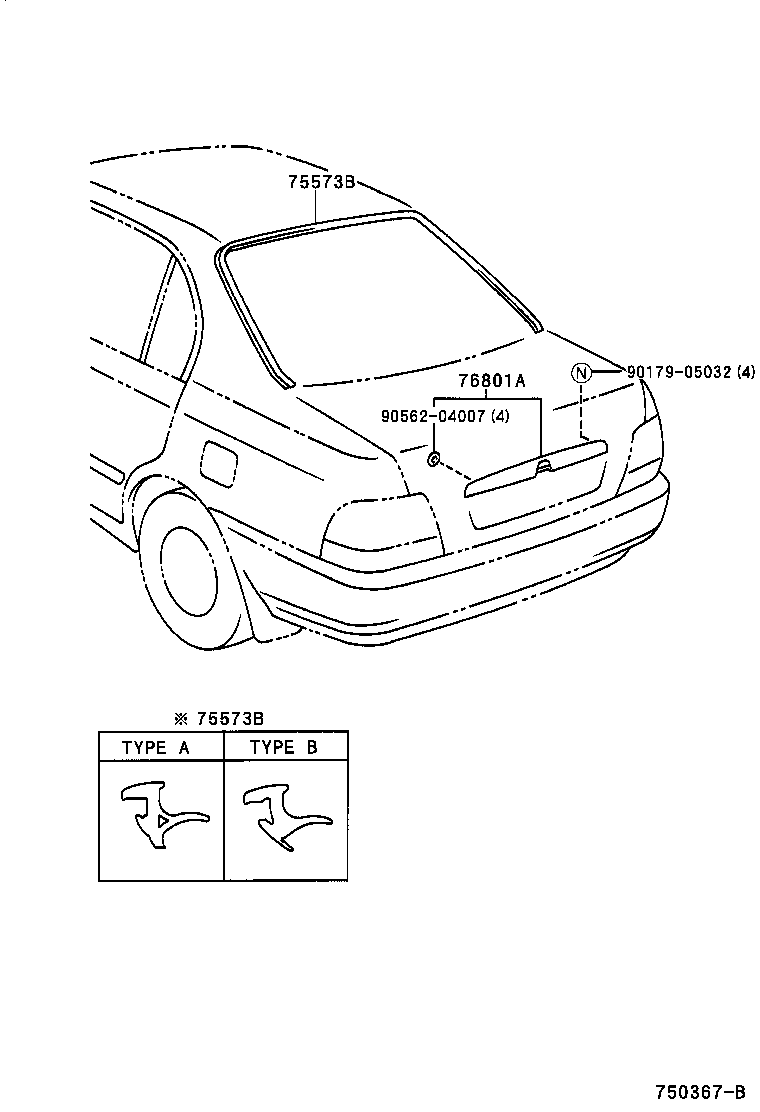 Rear Moulding