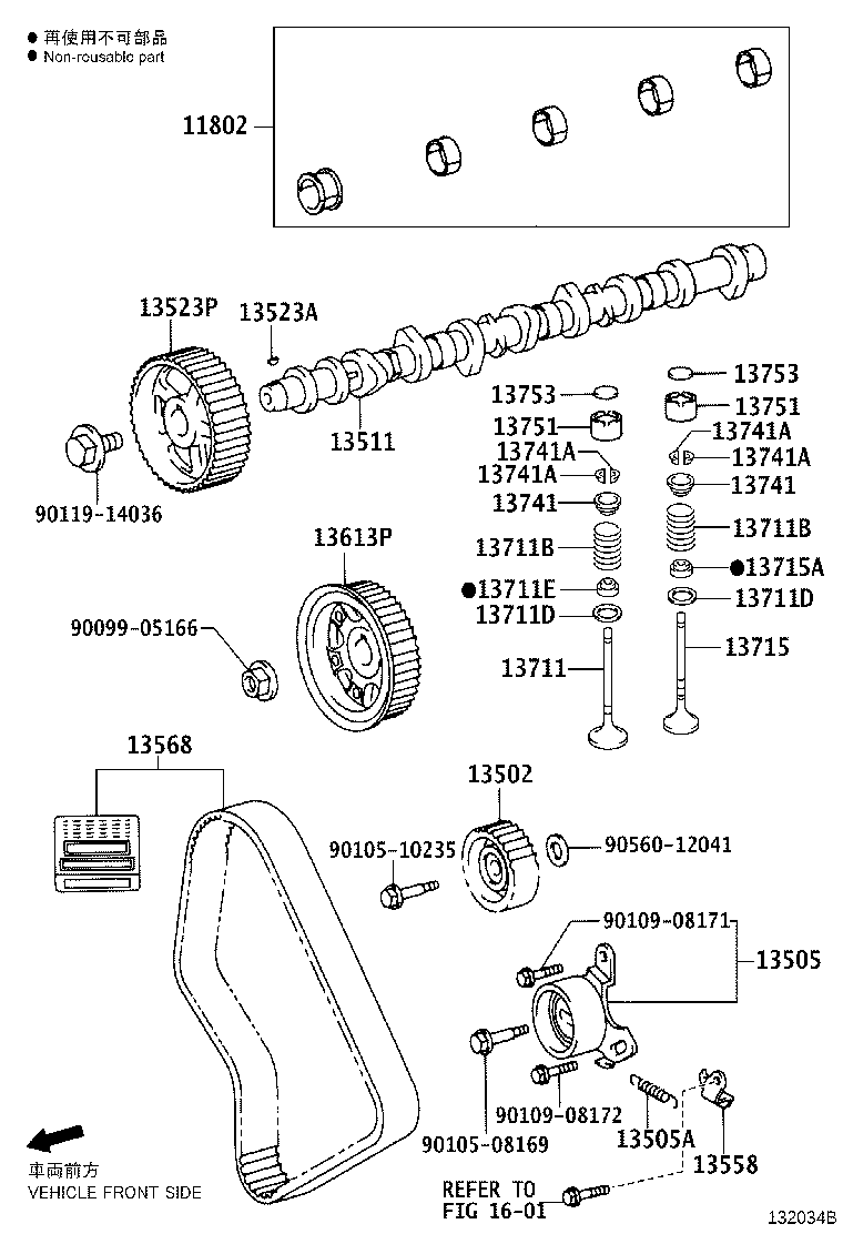 Camshaft & Valve