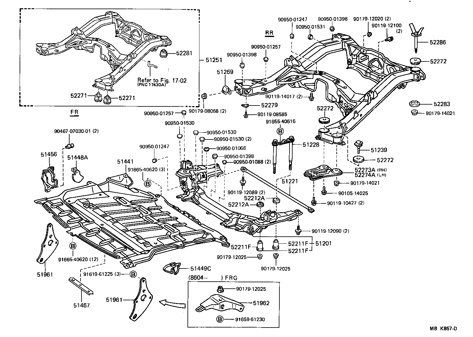 Suspension Crossmember & Under Cover