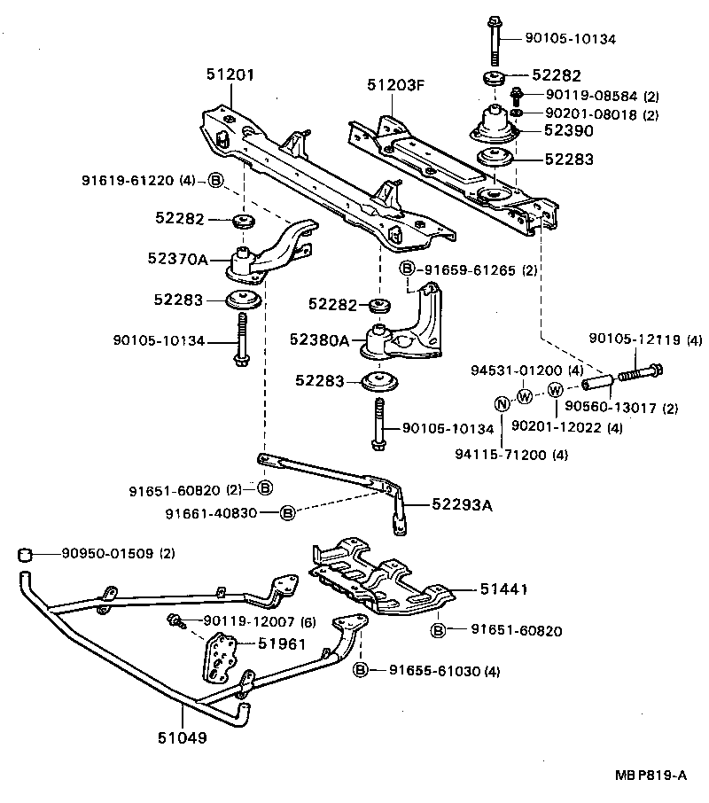 Suspension Crossmember & Under Cover