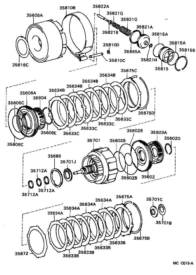 Brake Band & Multiple Disc Clutch