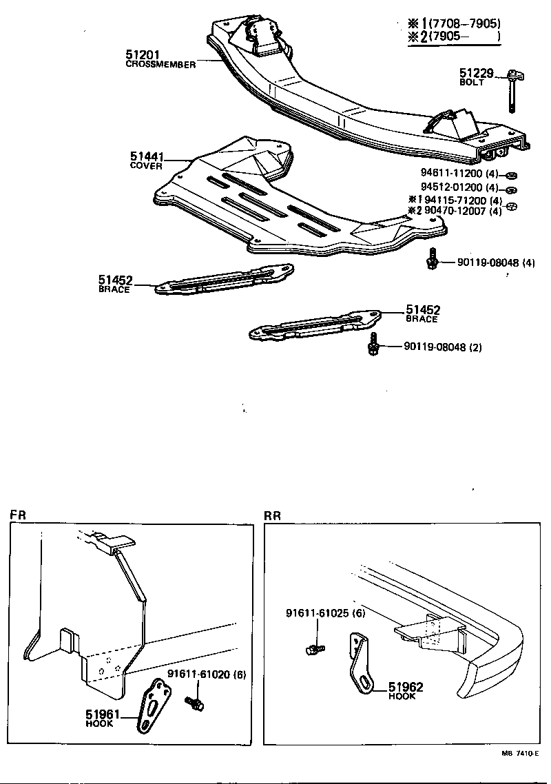 Suspension Crossmember & Under Cover