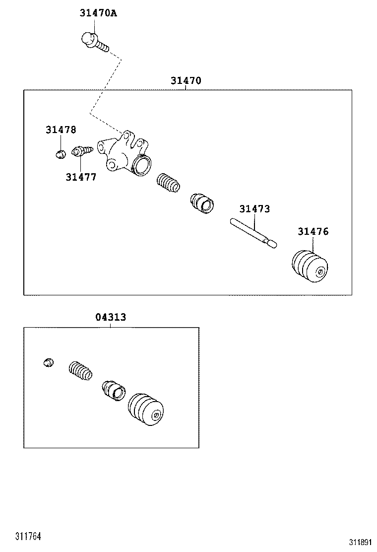 Clutch Release Cylinder