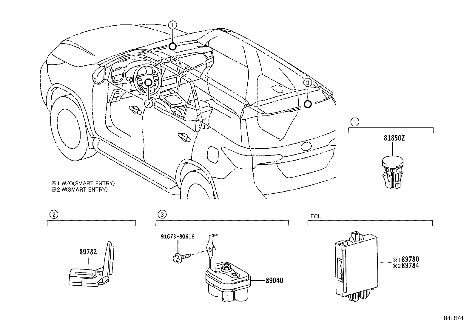 89784-F4020 Computer, Immobilizer Code Toyota | YoshiParts