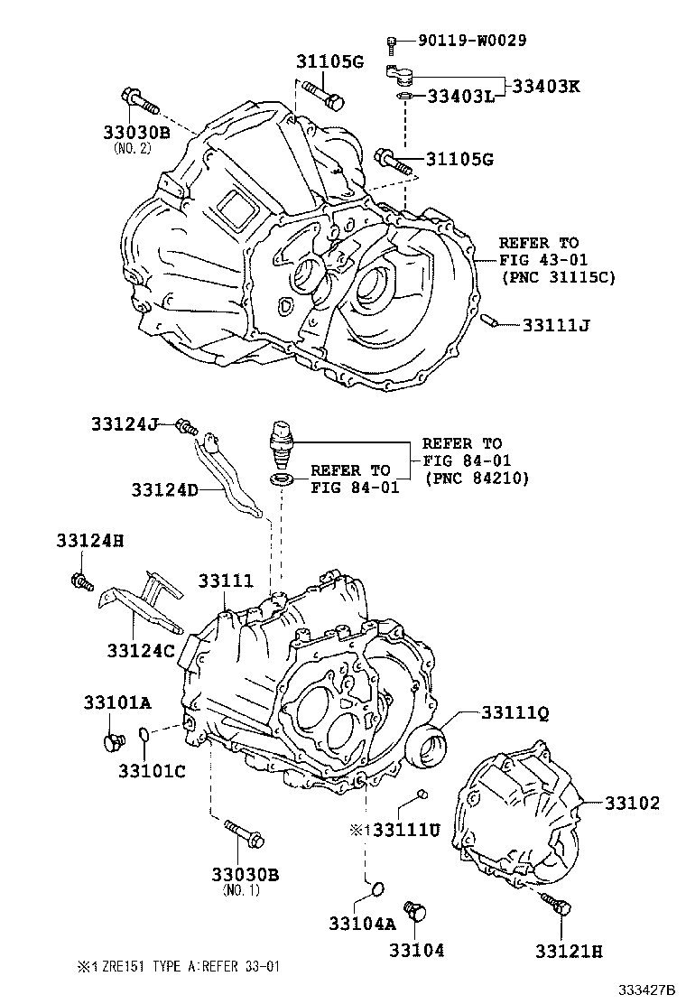 Clutch Housing + Transmission Case