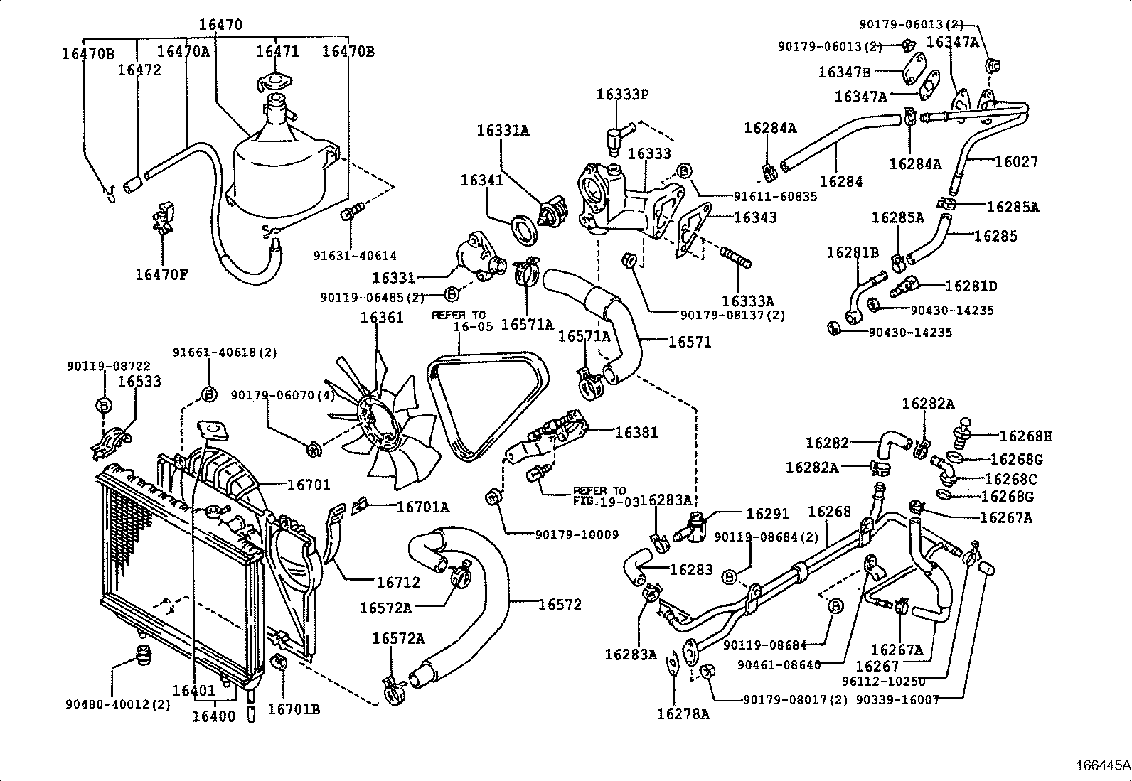 Radiator Water Outlet