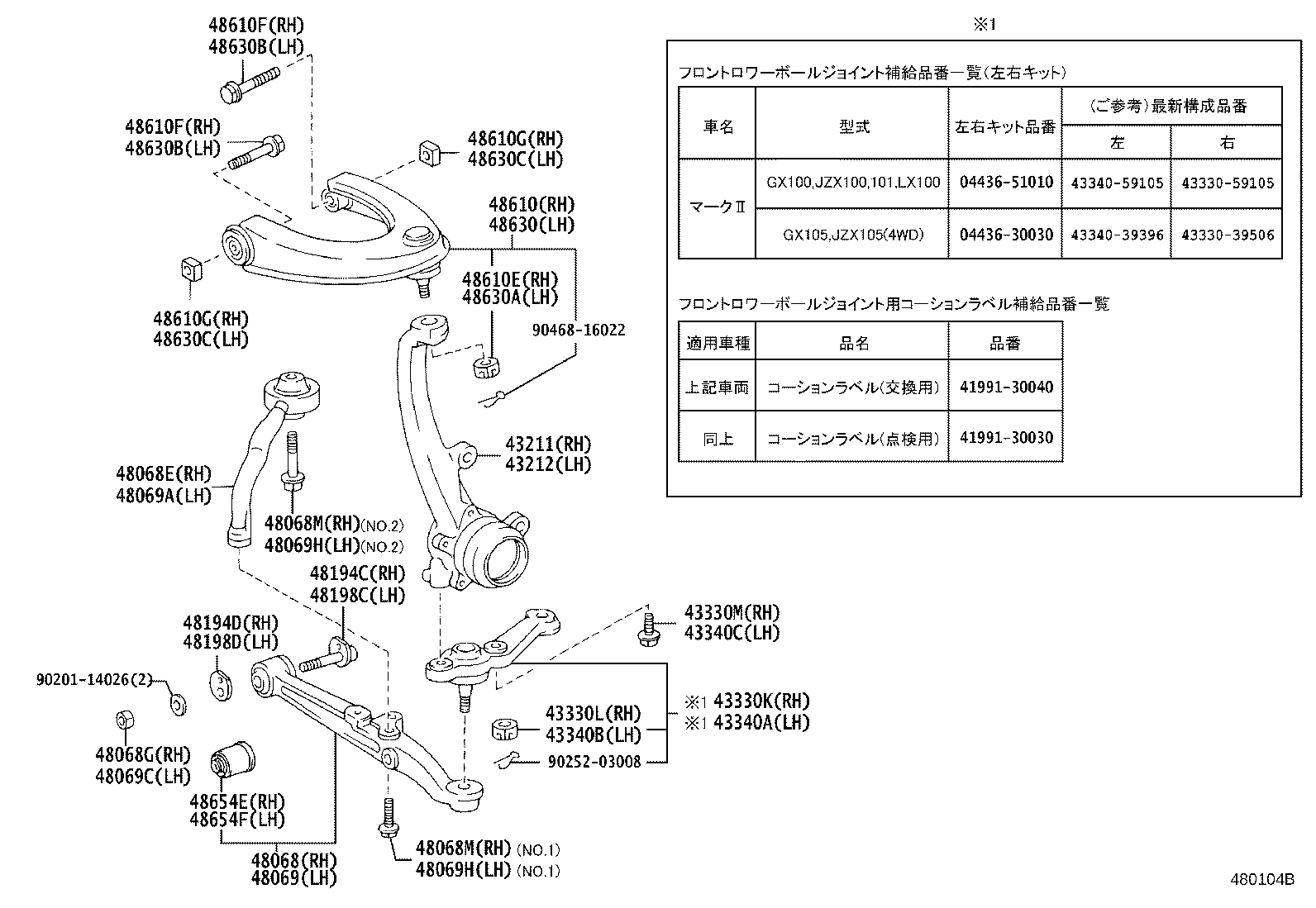 Front Axle Arm Steering Knuckle