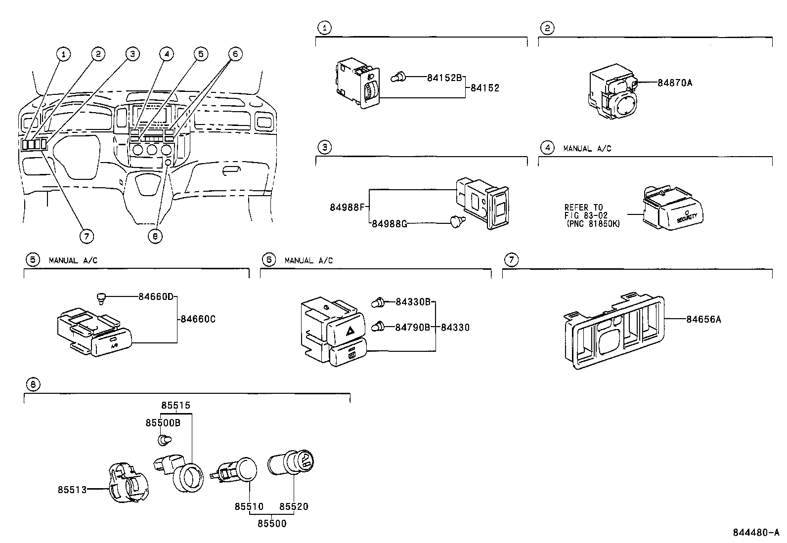 Interruptor y relé y computadora