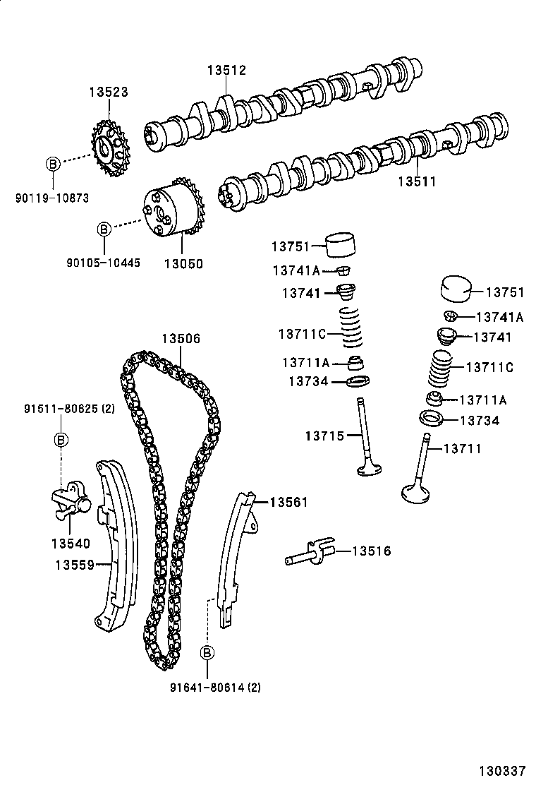Camshaft & Valve