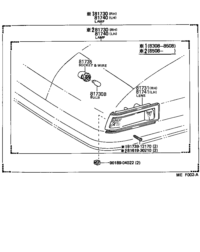 Turn Signal Lamp & Outer Mirror Lamp