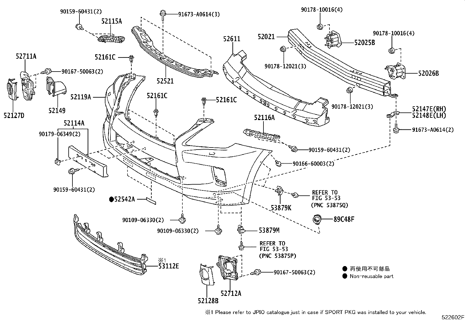 Front Bumper Bumper Stay