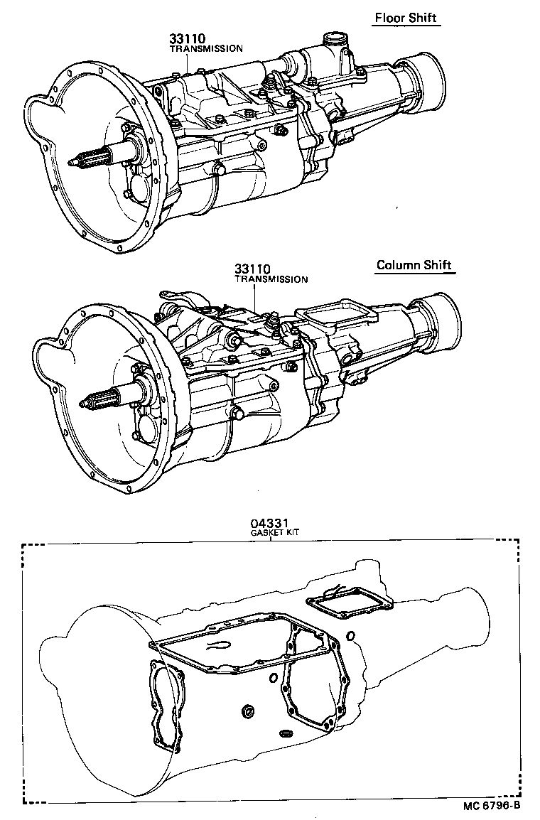 Transaxle Or Transmission Assy & Gasket Kit