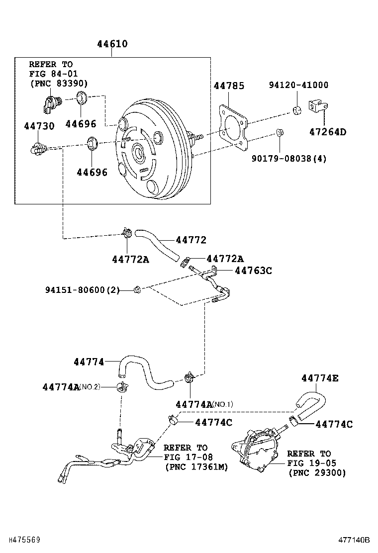 Brake Booster & Vacuum Tube