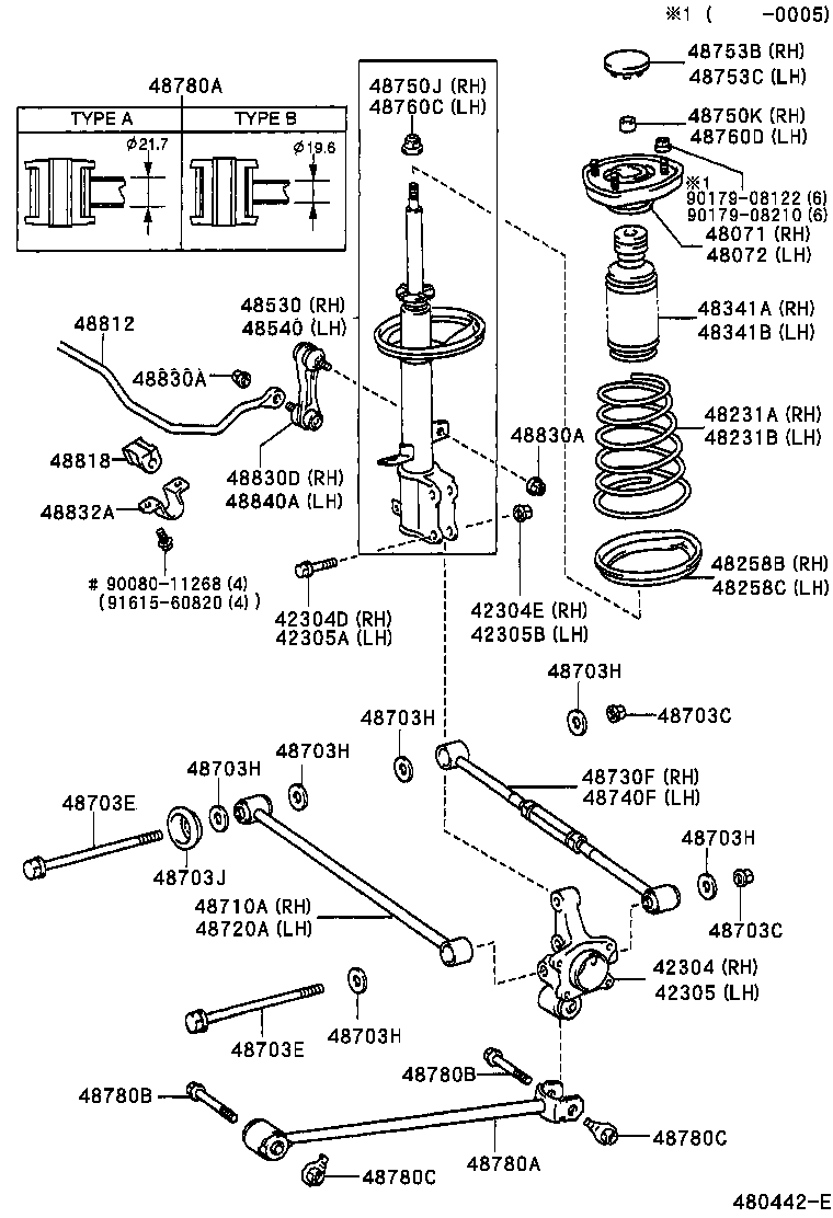 Rear Spring & Shock Absorber