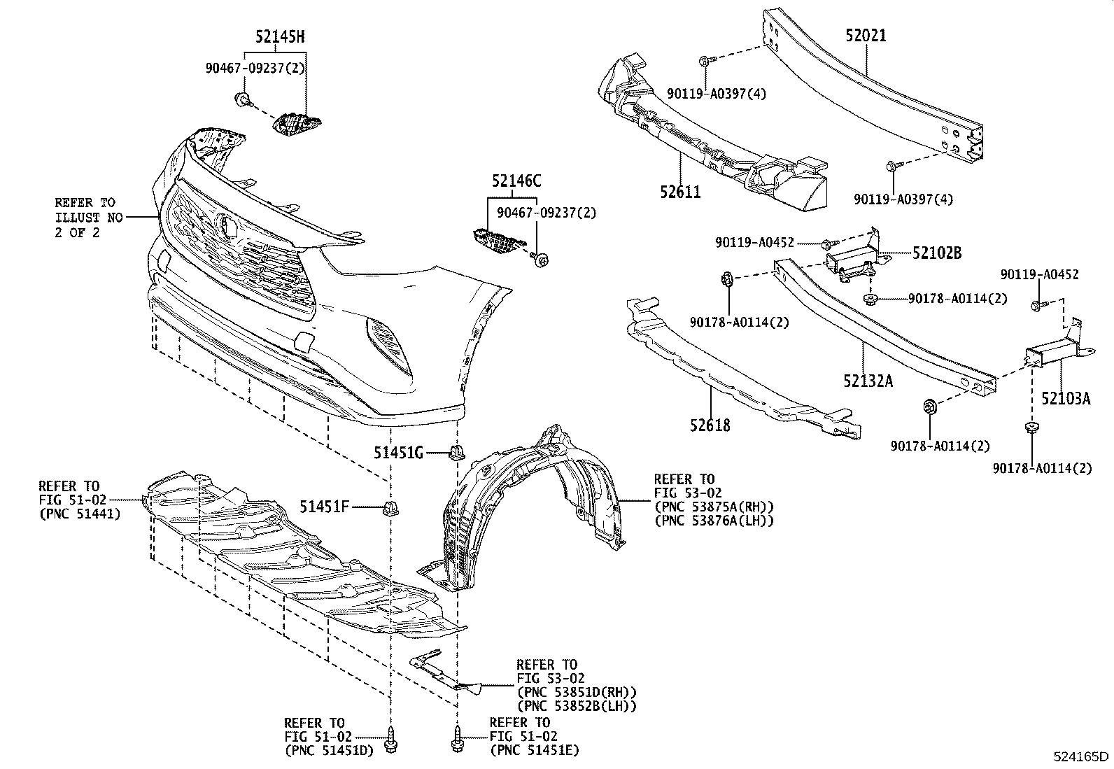 Front Bumper Bumper Stay