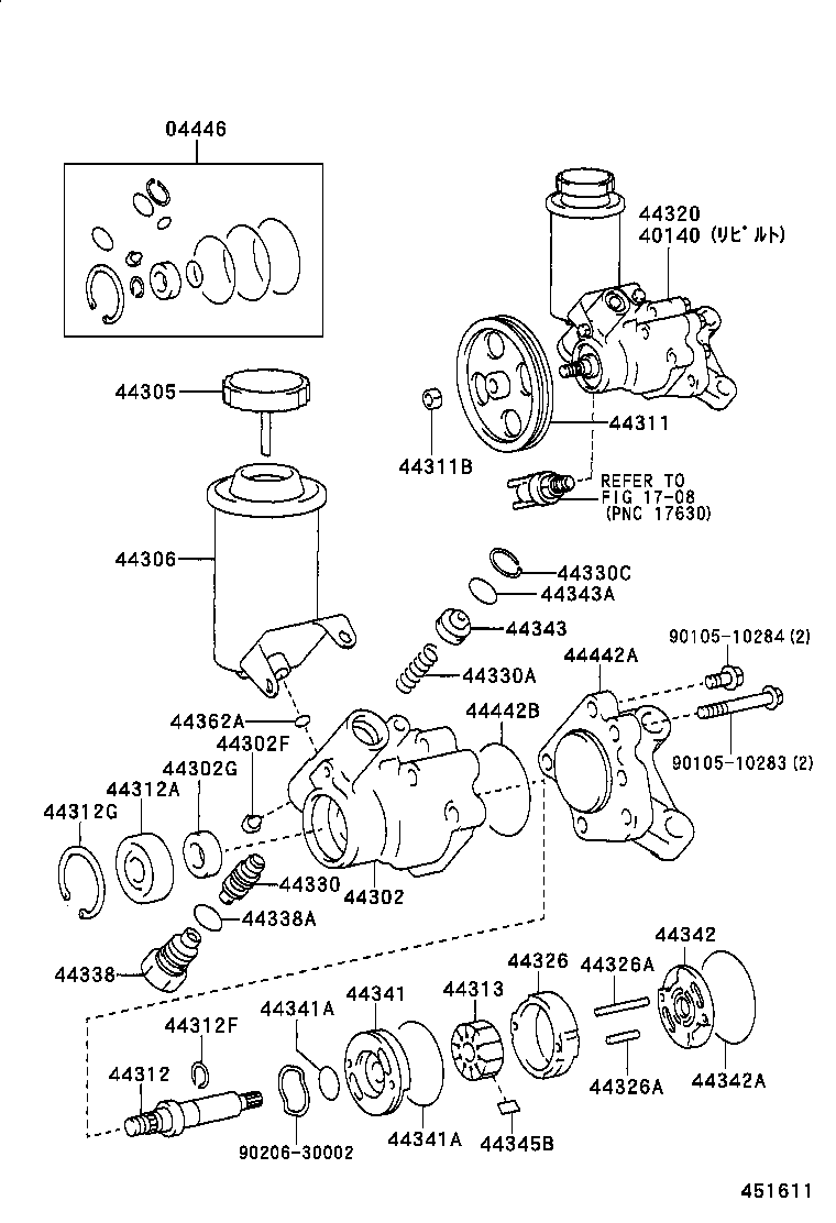 Vane Pump & Reservoir