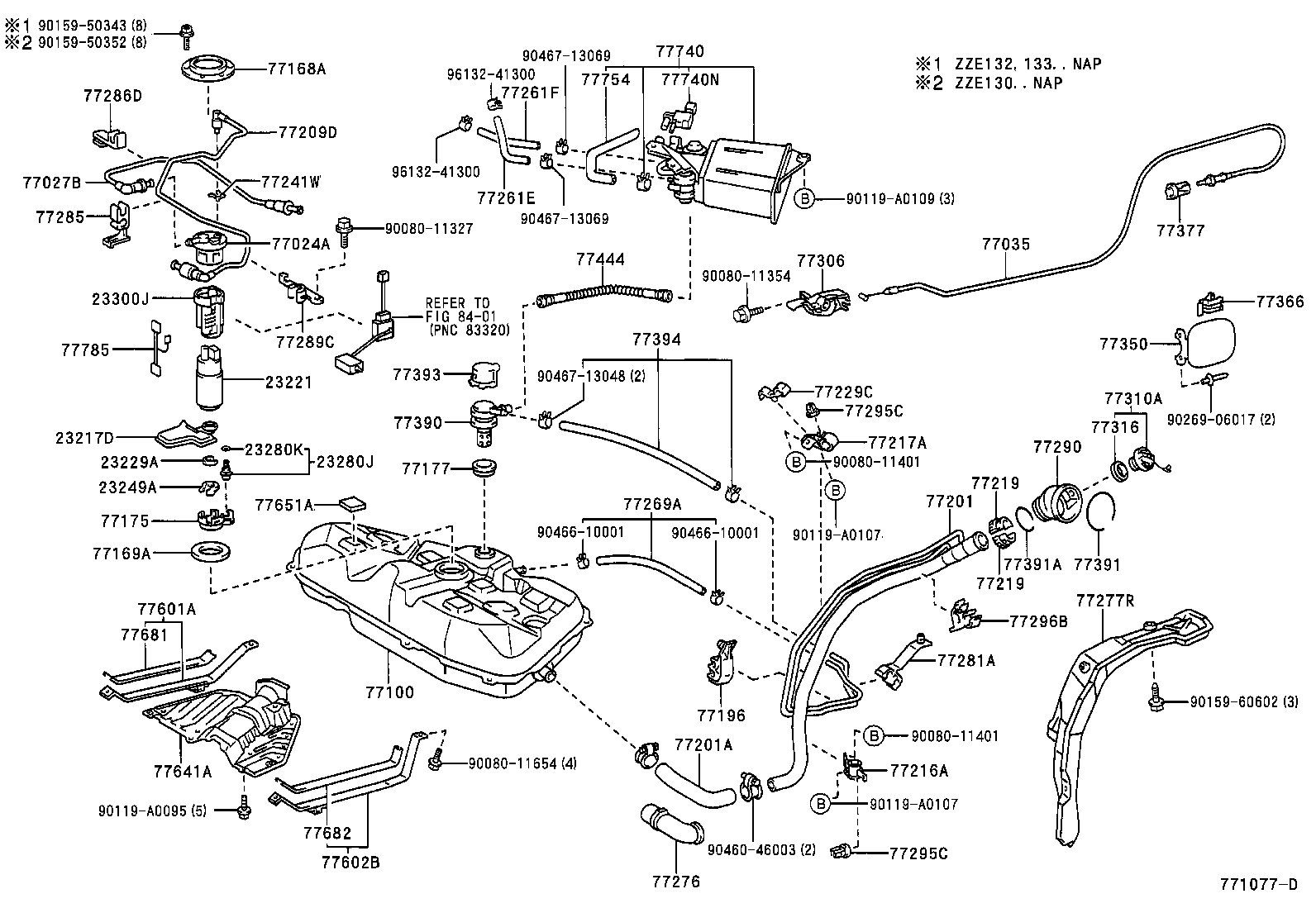 Fuel Tank & Tube