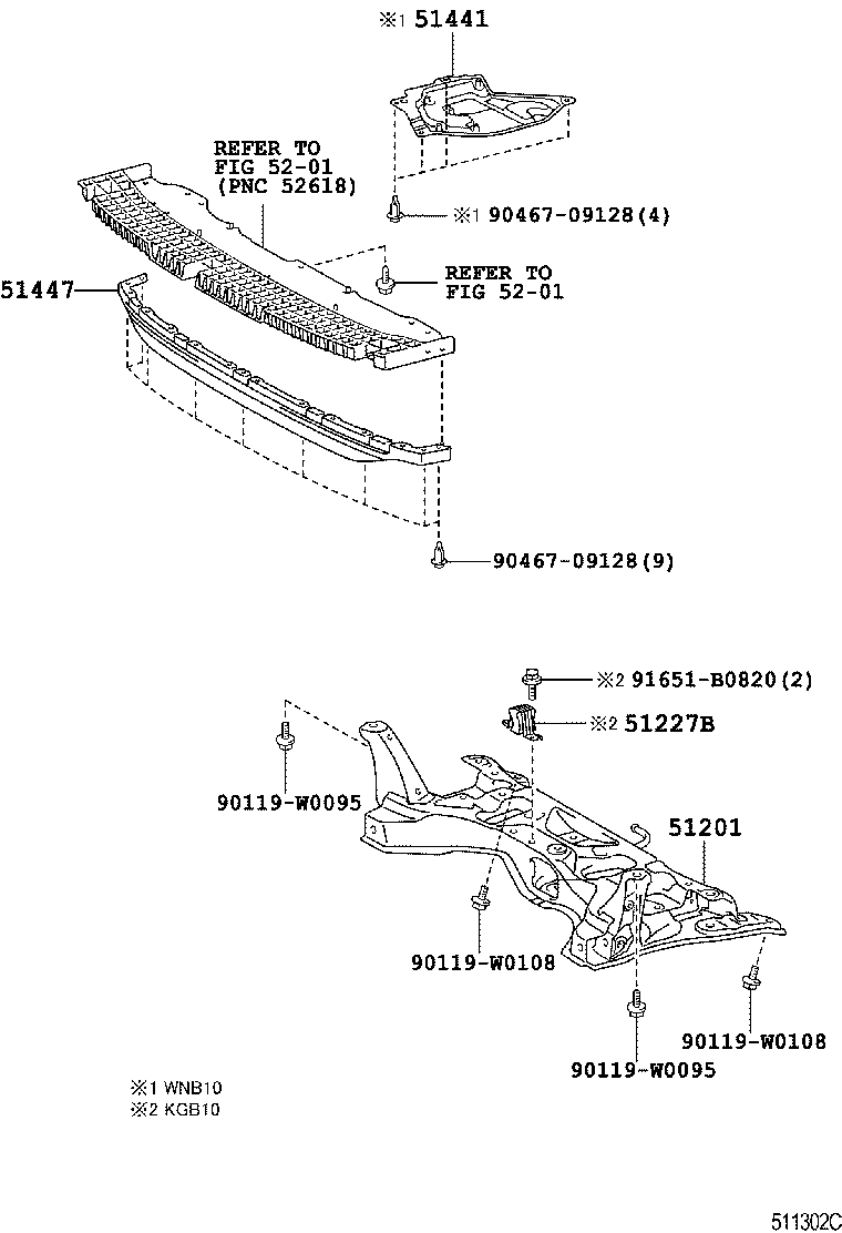 Suspension Crossmember & Under Cover