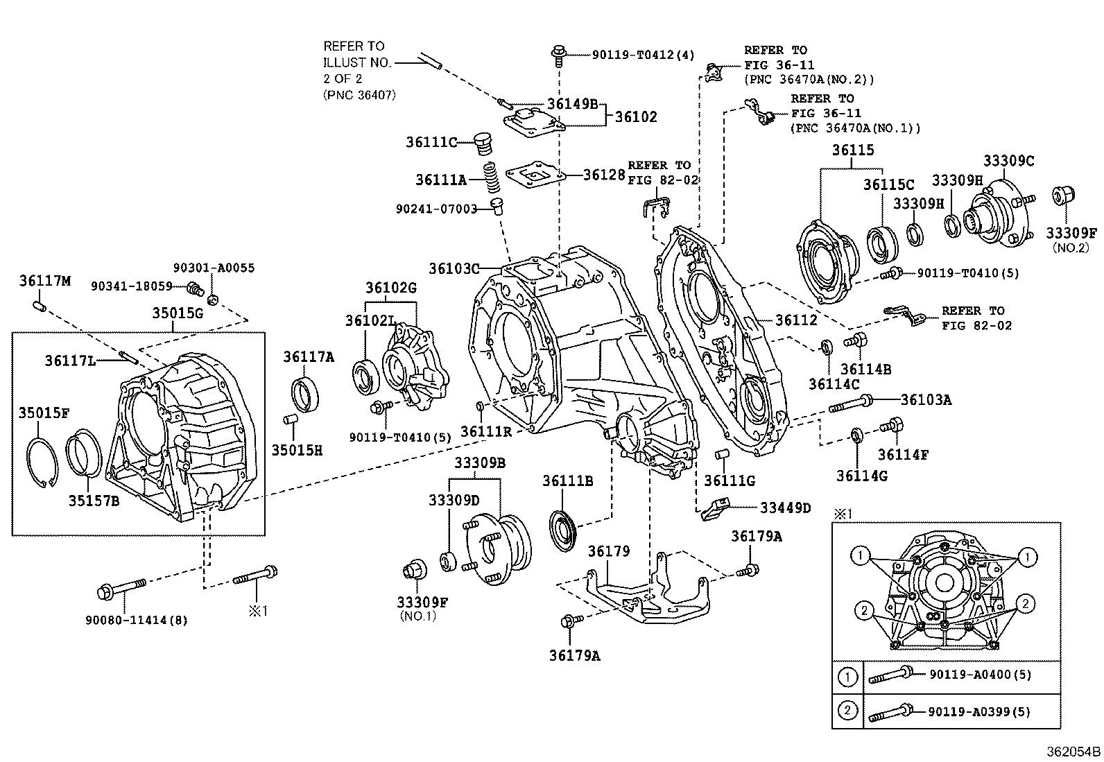 Transfer Case & Extension Housing