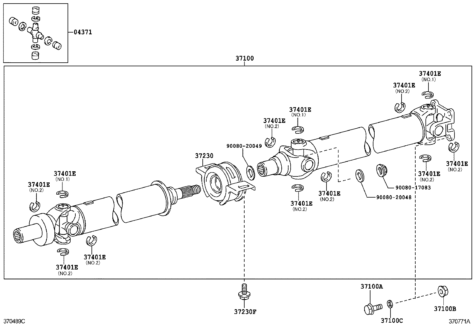 Propeller Shaft & Universal Joint