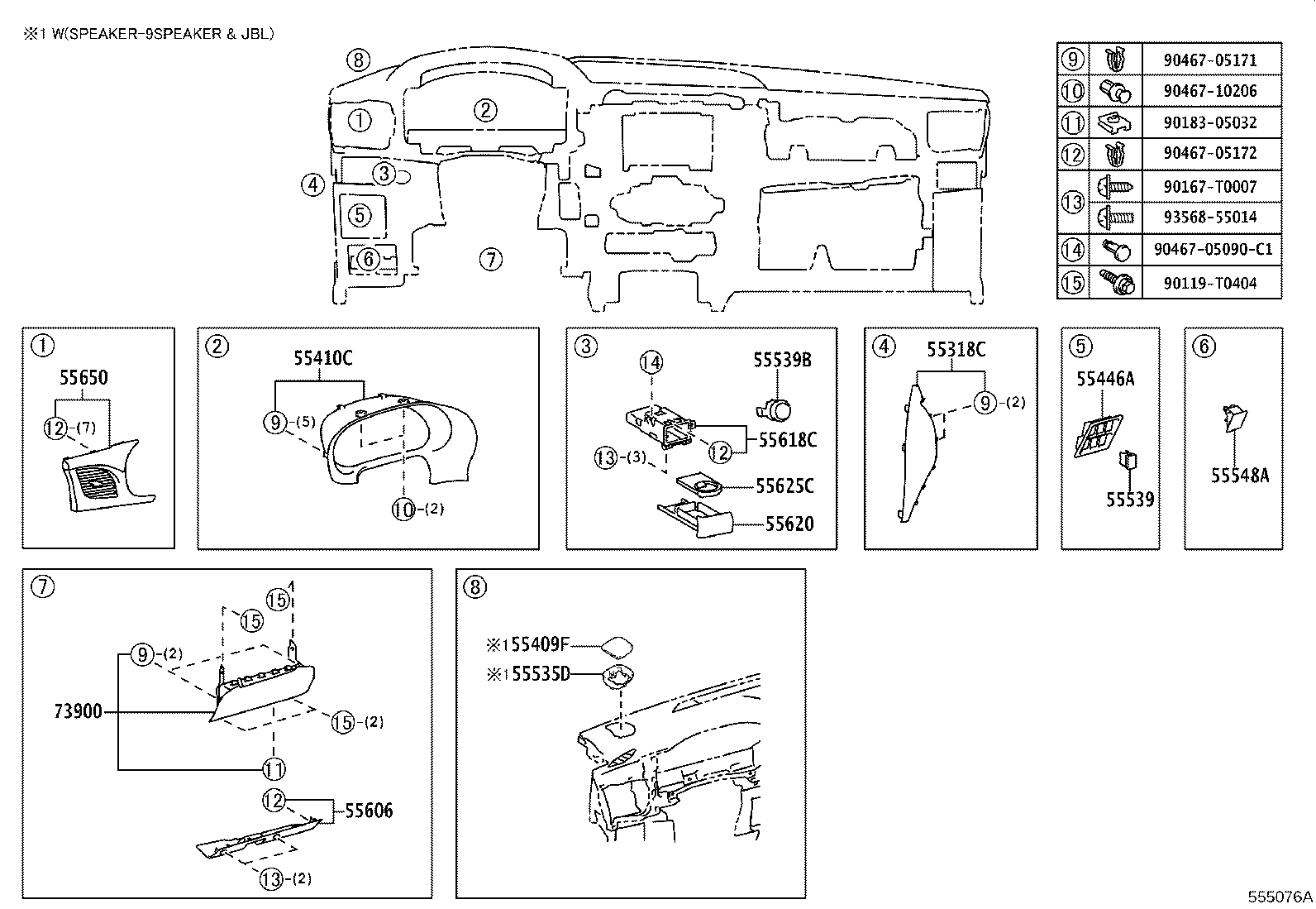 Instrument Panel Glove Compartment
